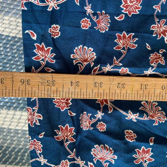 Future Collective-Jenny K Lopez Blue floral skirt-size 30 NWT - Picture 8 of 8